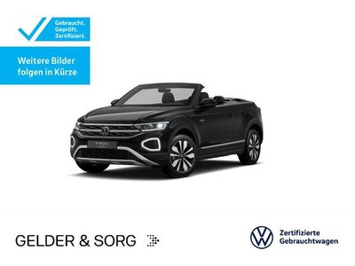 Gebraucht VW T-Roc Cabriolet Goal 116 PS (85 kW) 2025 Deep black perleffekt Cabrio