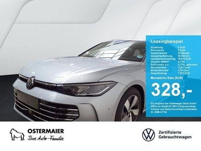 Oyster silver metallic Gebraucht 2025 VW Passat Elegance Kombi | 35.880 € (Superpreis)