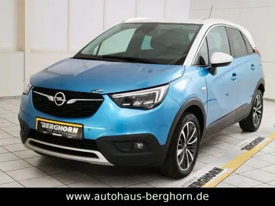 Gebraucht Opel Crossland X 120 PS (88 kW) 2019 Arktis blau (metallic) SUV
