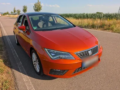Gebraucht Seat Leon 130 PS (95 kW) 2019 Orange Limousine