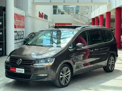 Gebraucht VW Sharan Cup 140 PS (102 kW) 2015 Braun Van / Kleinbus