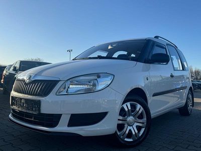 Gebraucht Skoda Roomster Plus Edition 86 PS (63 kW) 2013 Weiß Van / Kleinbus