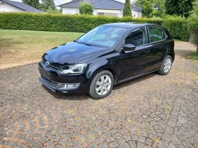 Gebraucht VW Polo Highline 86 PS (63 kW) 2010 Schwarz Kleinwagen