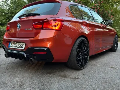 Usata BMW M140 M Sport 340 CV (250 kW) 2017 Arancione Utilitaria
