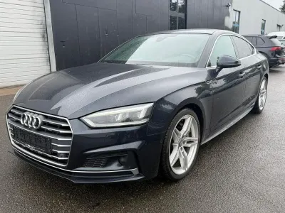 Second-hand Audi A5 S-Line 272 CP (200 kW) 2017 Albastru Coupe