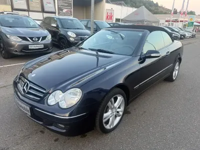 Gebraucht Mercedes CLK280 Avantgarde 231 PS (169 kW) 2009 Blau Cabrio