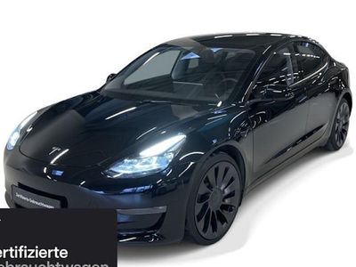 Gebraucht Tesla Model 3 Performance 377 kW (513 PS) 2021 Schwarz Limousine