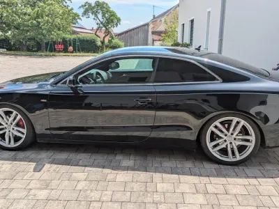 Gebraucht Audi A5 S-Line 239 PS (175 kW) 2009 Schwarz Coupé