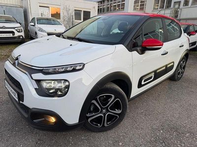 Gebraucht Citroën C3 Shine 82 PS (60 kW) 2022 Lack weiss banquise/deckende lac Kleinwagen