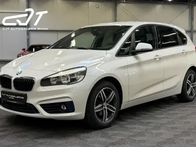 Gebraucht BMW 218 Active Tourer Sport Line 150 PS (110 kW) 2014 Weiß Van / Kleinbus