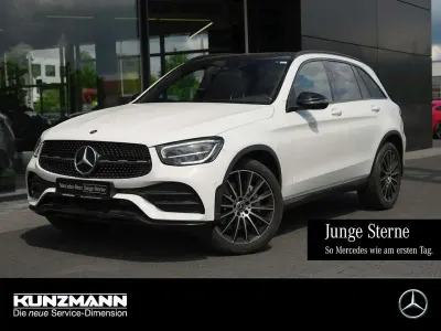 Gebraucht Mercedes GLC220 AMG 194 PS (142 kW) 2020 Polarweiss SUV