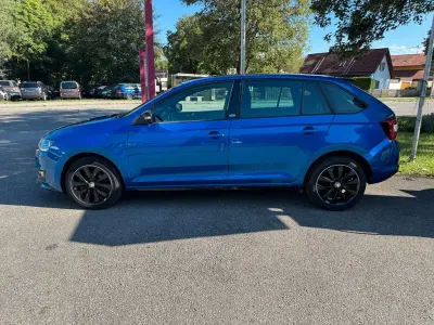 Gebraucht Skoda Rapid Monte Carlo 110 PS (80 kW) 2019 Blau Kleinwagen