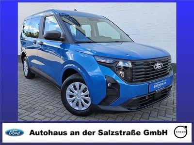 Neu Ford Tourneo Courier 125 PS (91 kW) 2025 Digital aqua blue Van / Kleinbus