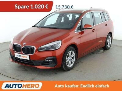 Gebraucht BMW 218 Gran Tourer Advantage 140 PS (102 kW) 2019 Sunset orange Van / Kleinbus