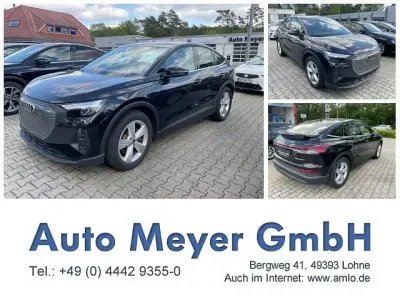 Gebraucht Audi Q4 Sportback e-tron Basis 125 kW (170 PS) 2022 Schwarz SUV