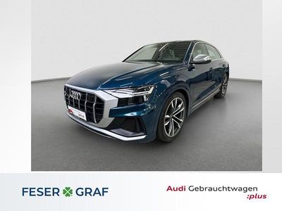 Gebraucht Audi SQ8 Ambiente 507 PS (372 kW) 2020 Galaxisblau metallic SUV