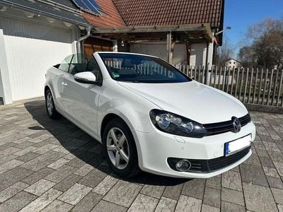 Gebraucht VW Golf Cabriolet Cup 122 PS (89 kW) 2014 Weiß Cabrio