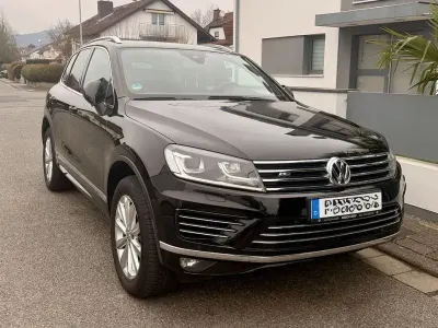 Brugt VW Touareg R-line 262 HK (192 kW) 2015 Sort SUV
