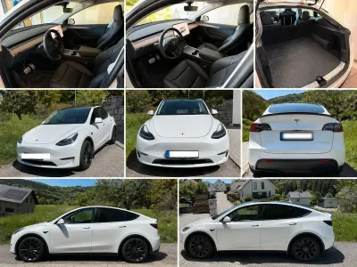 Begagnad Tesla Model Y Performance 11 kW (15 HK) 2022 Vit SUV