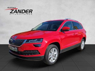 gebraucht Skoda Karoq Style DSG Teilleder Sportsitze ACC uvm. Klima