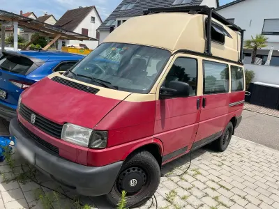 Gebraucht VW T4 102 PS (75 kW) 2000 Rot Van