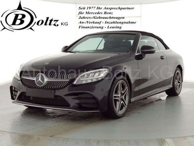 gebraucht Mercedes C180 AMG Adv. Info Park Touchp. Cabrio Komf. Kam.