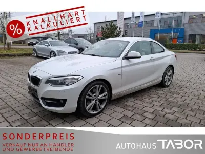 Begagnad BMW 225 Sport Line 224 HK (164 kW) 2017 Vit Sportkupé
