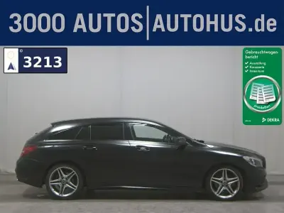 Gebraucht Mercedes CLA220 Shooting Brake AMG line 170 PS (125 kW) 2019 Kosmosschwarz metallic Kombi