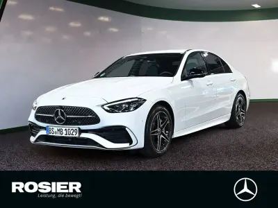 Gebraucht Mercedes C180 AMG line 170 PS (125 kW) 2025 Polarweiß Limousine