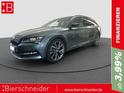 Gebraucht Skoda Superb SportLine 190 PS (139 kW) 2020 Grau Kombi