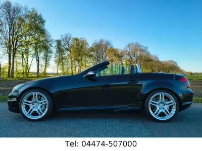 Gebraucht Mercedes SLK55 AMG AMG 360 PS (264 kW) 2005 Schwarz Cabrio