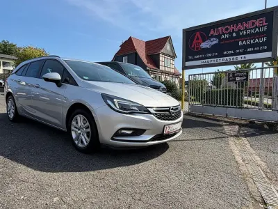 Gebraucht Opel Astra Edition 125 PS (91 kW) 2019 Silber Kombi