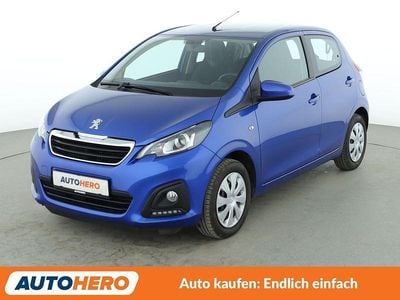 Gebraucht Peugeot 108 Active 72 PS (52 kW) 2018 Blau Kleinwagen