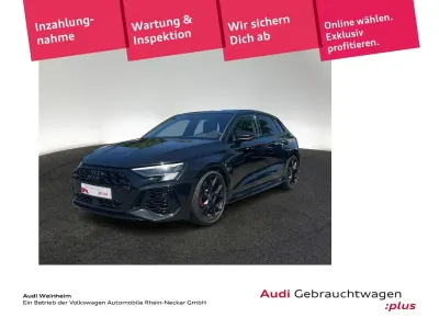 Gebraucht Audi RS3 Sport 400 PS (294 kW) 2023 Mythosschwarz metallic Limousine