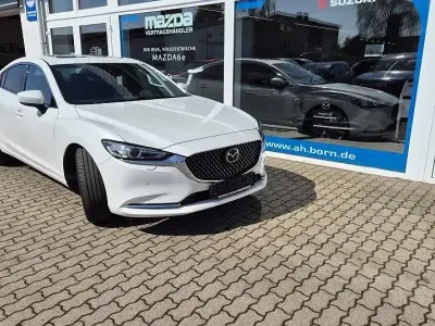 Gebraucht Mazda 6 Takumi-Line 194 PS (142 kW) 2023 Rhodium white Limousine