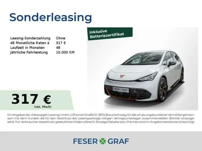 Gebraucht Cupra Born 150 kW (204 PS) 2024 Glacial white metallic Kleinwagen