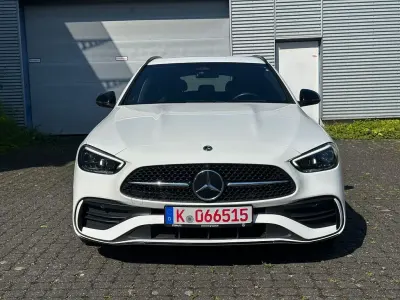 Gebraucht Mercedes C300e AMG 313 PS (230 kW) 2022 Weiß Limousine