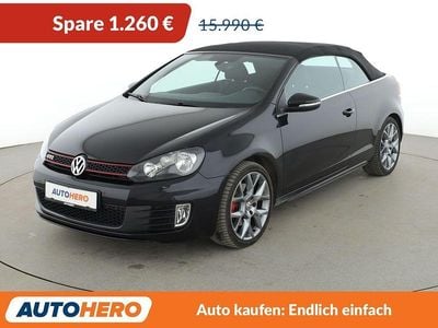 Gebraucht VW Golf Cabriolet GTI 211 PS (155 kW) 2015 Schwarz Cabrio