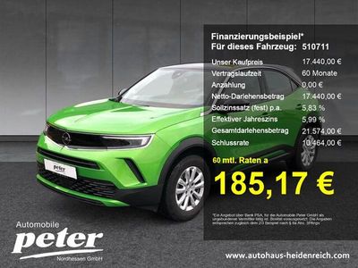 Gebraucht Opel Mokka Enjoy 101 PS (74 kW) 2024 Lackierung matcha green/typ aussenverkle (metallic) SUV