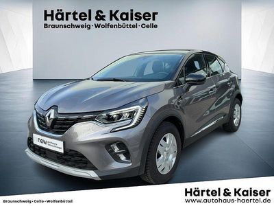 Gebraucht Renault Captur Intens 91 PS (66 kW) 2022 Stahlgraumet./dach blackpearlschwarzmet. (grau) SUV