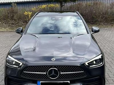 Usata Mercedes C300 AMG line 265 CV (194 kW) 2023 Grigio Station wagon