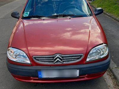 Gebraucht Citroën Saxo 60 PS (44 kW) 2002 Rot Kleinwagen