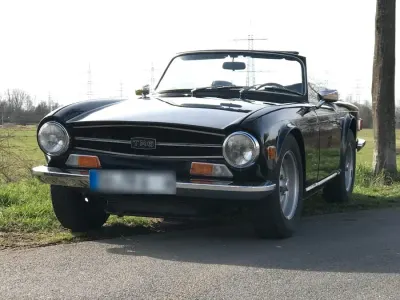 Gebraucht Triumph TR6 144 PS (105 kW) 1970 Schwarz Cabrio