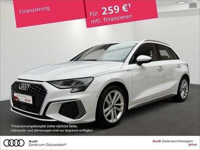 Gebraucht Audi A3 S-Line 150 PS (110 kW) 2023 Gletscherweiß metallic Limousine