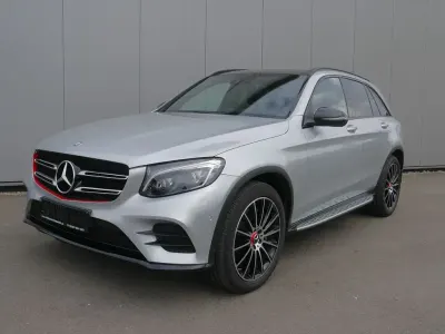 Używany Mercedes GLC250 AMG line 204 KM (150 kW) 2016 Srebrny SUV