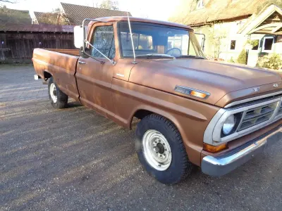 Begagnad Ford F250 180 HK (132 kW) 1972 Brun Pickup