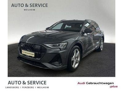 Usata Audi e-tron S-Line 300 kW (408 CV) 2023 Grigio SUV