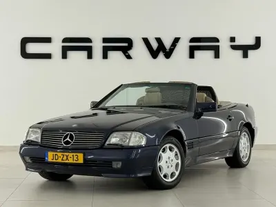 Gebraucht Mercedes SL320 232 PS (170 kW) 1994 Blau Cabrio