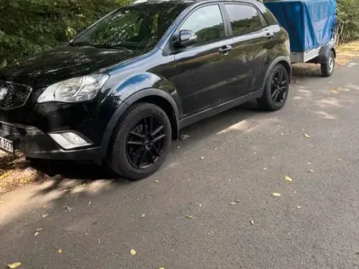 Usata SsangYong Korando 175 CV (128 kW) 2011 Nero SUV