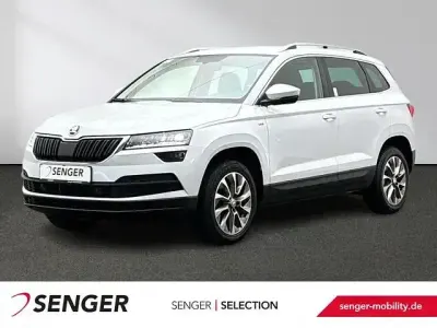 Brugt Skoda Karoq Ambition 150 HK (110 kW) 2022 Hvid SUV